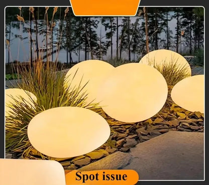 UrbanShelves™ Solar Pebble Outdoor Lights